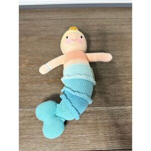 Cuddle + Kind Skye the Mermaid Hand Knit Plush Doll